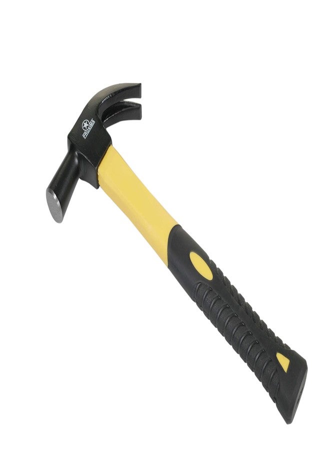 Proxima Steel Claw Hammer ENGLISH PATTERN With Fiberglass Handle Size 16oz (453 gram Weight, Handle length 275 mm) - Image 1